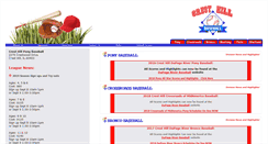 Desktop Screenshot of cresthillbaseball.com